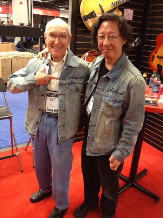 Ray Burton and James Chen - photo courtesy of James Chen