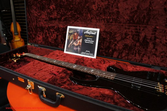 Cliff Burton Signature Bass by Aria