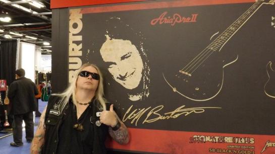 at the Aria Booth - NAMM 2013