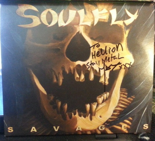 The latest release from SouIfly (I was lucky and Max signed my copy)