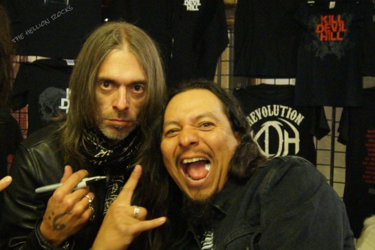 Rex Brown and Dion Tejada